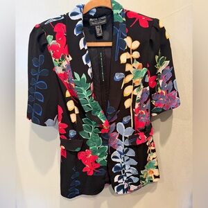 Frank Lyman Design Multicolor Floral Jacket